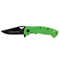 Seeker Pocket Knife (Black/Neon Green)